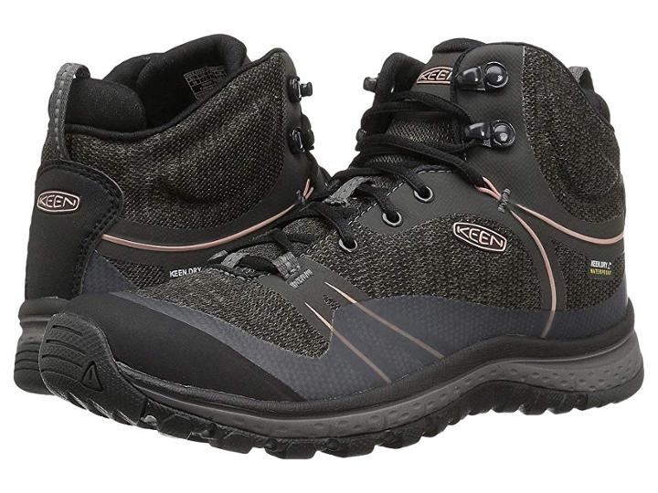 Keen Terradora Mid Waterproof (raven/rose Dawn) Women's Shoes