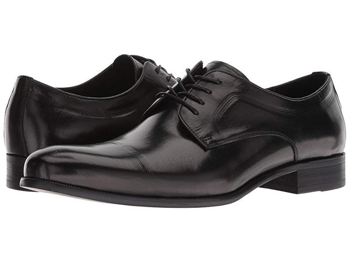 Kenneth Cole New York Chief Cap B (black) Men's Lace Up Casual Shoes