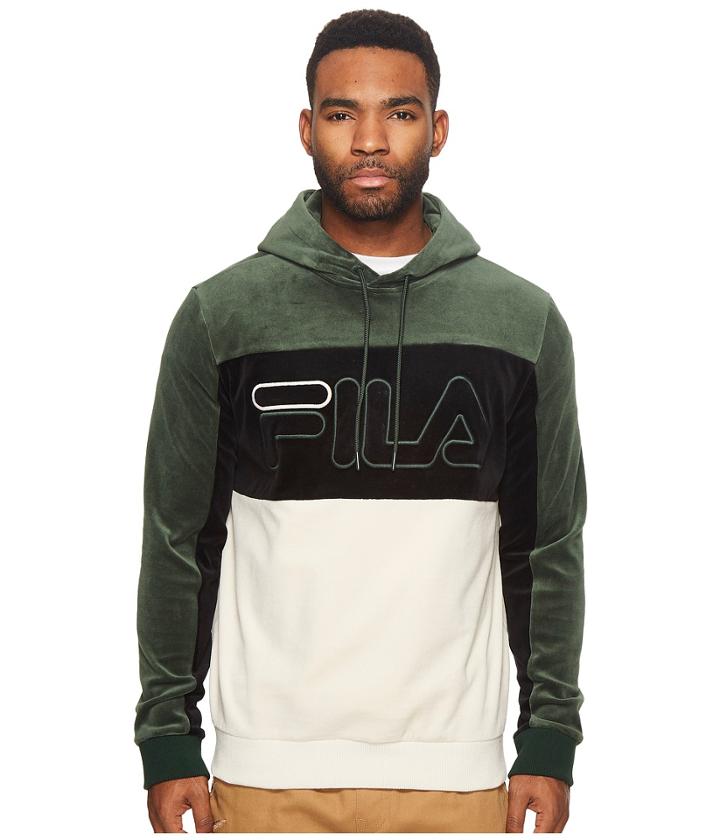 Fila Baggio Hoodie (sycamore/black/birch) Men's Sweatshirt