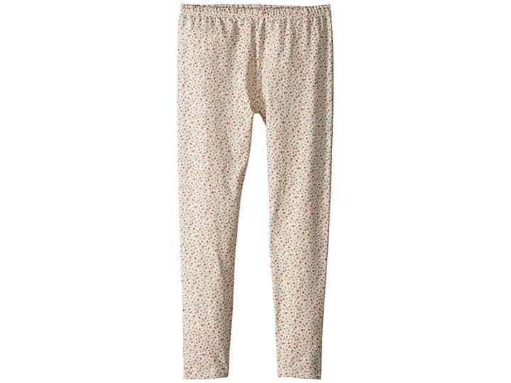 Polo Ralph Lauren Kids Floral Jersey Leggings (little Kids/big Kids) (cream/red Multi) Girl's Casual Pants