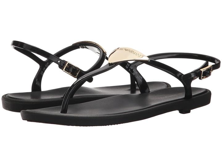 Emporio Armani X3q056 (black) Women's Sandals
