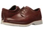 Rockport Total Motion Fusion Plain Toe (new Caramel Leather) Men's Plain Toe Shoes