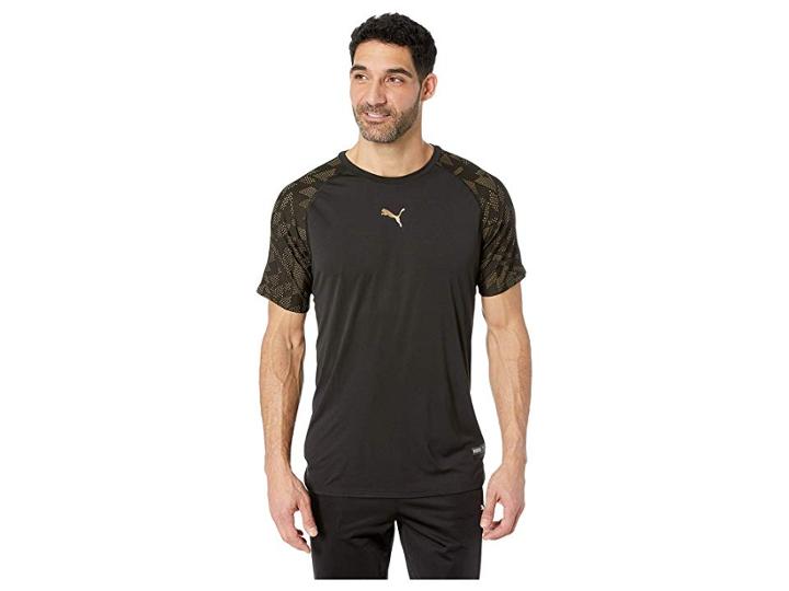 Puma Vent Graphic Tee (puma Black) Men's T Shirt