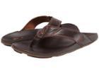 Olukai Nui (dark Java/dark Java) Men's Sandals