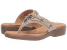 Rialto Bailee (taupe Woven Smooth) Women's Shoes