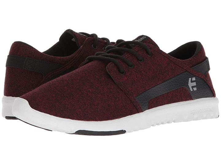 Etnies Scout (black/red/black) Men's Skate Shoes