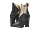 Charlotte Olympia Galactica (black/gold) Women's Dress Zip Boots