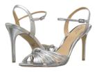 Jewel Badgley Mischka Lady (silver) Women's Shoes