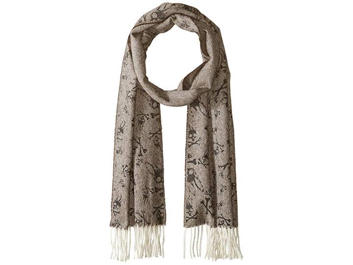 Psycho Bunny Herringbone All Over Print Scarf (java) Scarves