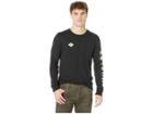 Hurley Dri-fit Fronds Long Sleeve (black) Men's Clothing