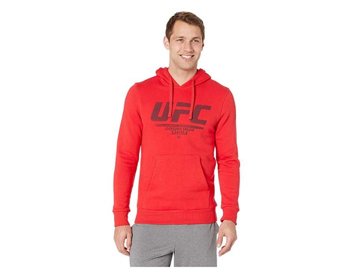 Reebok Ufc Pullover Hoodie (primal Red) Men's Clothing
