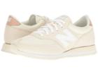 New Balance Classics Cw620 (white Asparagus/pink) Women's Classic Shoes