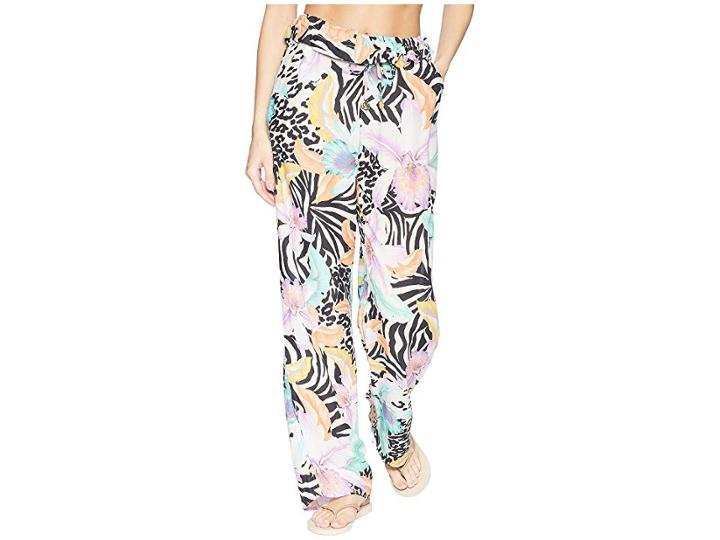 Luli Fama Buena Vista Paper Bag Pant (multi) Women's Swimwear