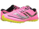Saucony Kilkenny Xc7 (vizi Pink/citron) Women's Running Shoes