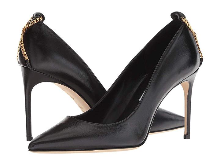 Brian Atwood Voyage (black Nappa) High Heels