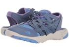 The North Face Kids Hedgehog Sandal Ii (toddler/little Kid/big Kid) (coastal Fjord Blue/provence Blue (prior Season)) Girls Shoes