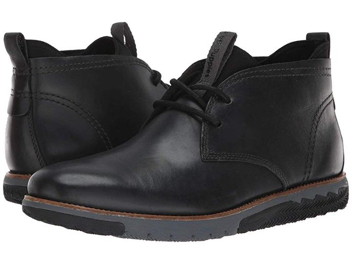 Hush Puppies Active Expert (black Leather) Men's  Shoes