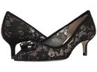 L.k. Bennett Juliet (black Lace Suede) Women's Shoes