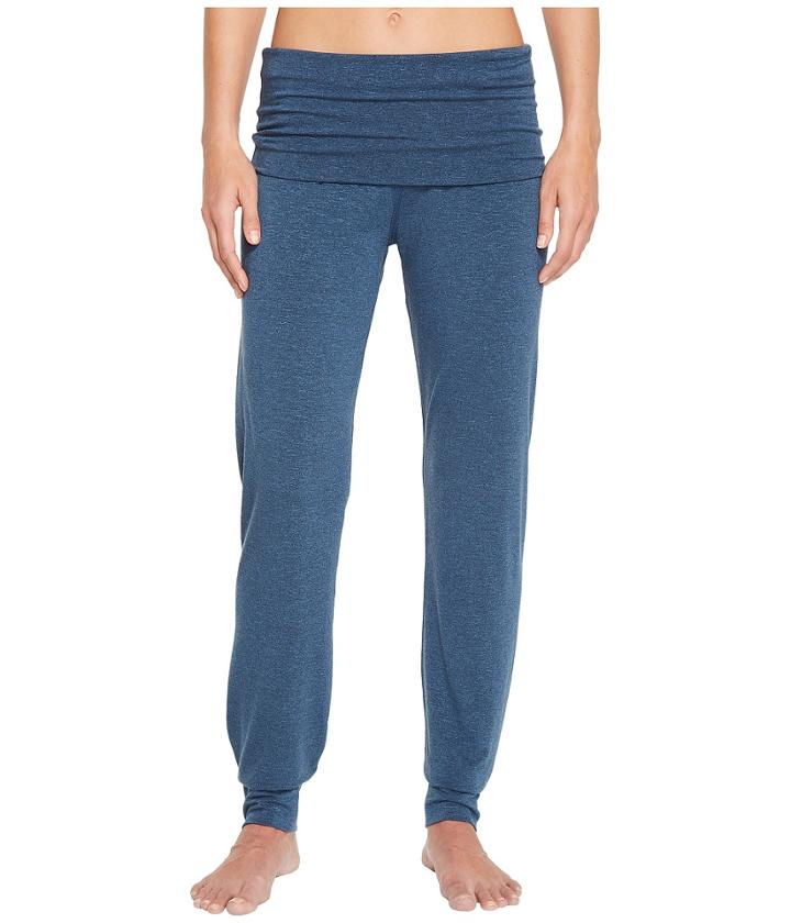 Splendid Studio Convertible Roll Over Pants Marled (moonlight Blue Marled) Women's Casual Pants