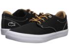 Lacoste Kids Esparre (big Kid) (black/light Tan) Boy's Shoes