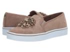 Anne Klein Zymone (taupe Fabric) Women's Lace Up Casual Shoes
