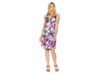 Nally & Millie Sleeveless Fuchsia Poppy Print Dress (multi) Women's Dress