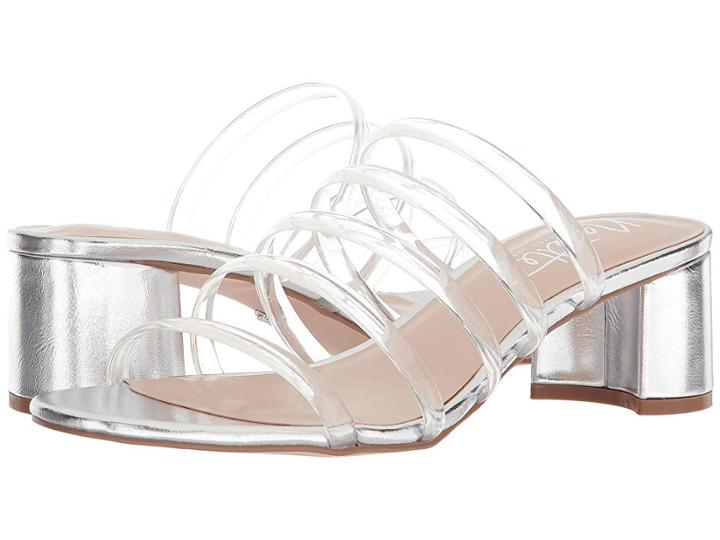 Nanette Nanette Lepore Dixie (silver/clear) Women's Shoes