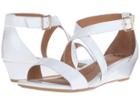 Sofft Innis (white Patent) Women's Wedge Shoes