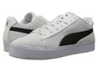 Puma Puma X Dp Court Platform K (puma White/puma Black) Men's Shoes