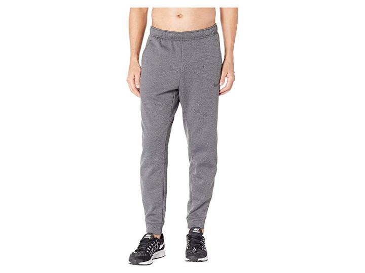 Nike Thermal Taper Pants (charcoal Heather/black) Men's Casual Pants
