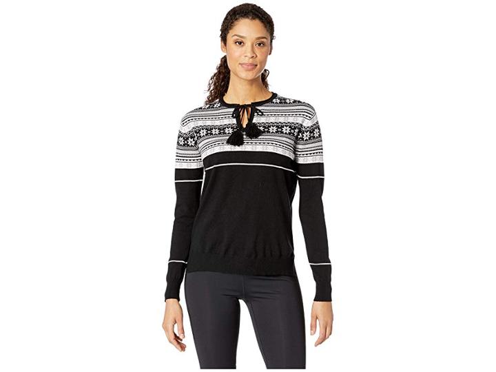 Hot Chillys Sweater Knit Top (winter Vibe) Women's Clothing