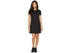 Nike Golf Dry Short Sleeve Dress (black/black/flat Silver) Women's Dress