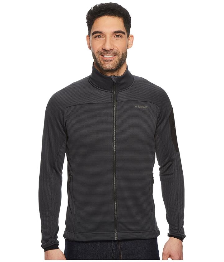 Adidas Outdoor Terrex Stockhorn Fleece Jacket (carbon) Men's Coat