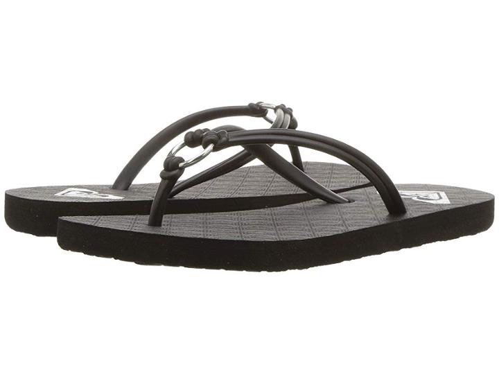 Roxy Kids Solis (little Kid/big Kid) (black) Girls Shoes