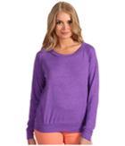 Alternative Eco-heather Slouchy Pullover (eco True Purple) Women's Long Sleeve Pullover