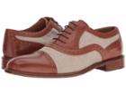 Right Bank Shoe Cotm Indy Vachetta/canvas Oxford (beige) Men's Lace Up Casual Shoes
