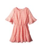 Ella Moss Girl Flounce Chiffon Dress (big Kids) (float) Girl's Dress