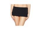 Robin Piccone Jennie Ruffle Skirted Bottom (black) Women's Swimwear
