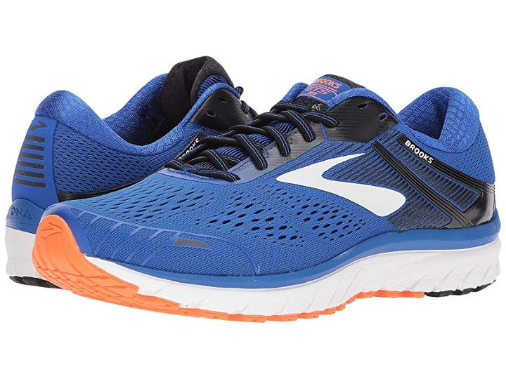 Brooks Adrenaline Gts 18 (blue/black/orange) Men's Running Shoes