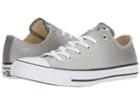 Converse Chuck Taylor(r) All Star Canvas Ombre Metallics Ox (ash Grey/black/white) Classic Shoes