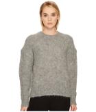 Neil Barrett Hairy Cables 1,5 Gg Sweater (grey) Women's Sweater