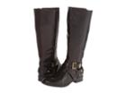 Lifestride Racey (wide Shaft) (dark Brown Linz) Women's Zip Boots