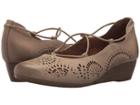 Rockport Cobb Hill Collection Cobb Hill Judson Cross Pump (khaki Nubuck) Women's Shoes