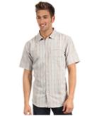Horny Toad Cardshark Shirt (foggy) Men's Short Sleeve Button Up