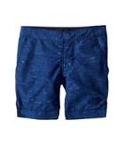 The North Face Kids Amphibious Shorts (little Kids/big Kids) (cosmic Blue Distressed Denim Print/cosmic Blue) Boy's Shorts