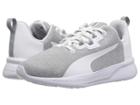Puma Kids Tishatsu Runner Knit (little Kid) (quarry/puma Whie) Kid's Shoes