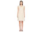 Eileen Fisher Jewel Neck Shift Dress (natural) Women's Dress