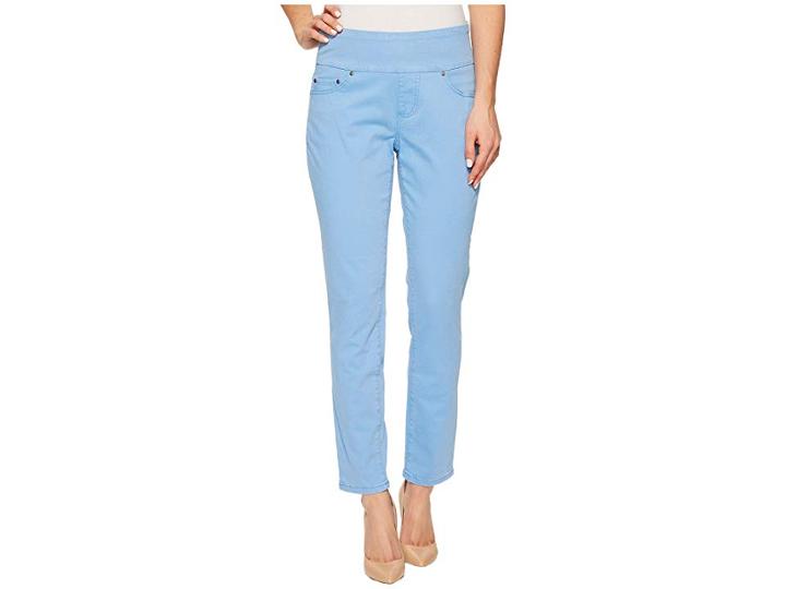 Jag Jeans Amelia Slim Ankle In Bay Twill (riviera) Women's Casual Pants