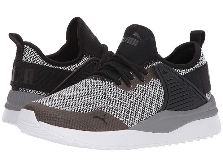 Puma Kids Pacer Next Cage Gk (big Kid) (puma Black/puma Black) Kids Shoes