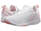 Asics Gel-fit Sana 3 (white/begonia Pink/glacier Grey) Women's Cross Training Shoes